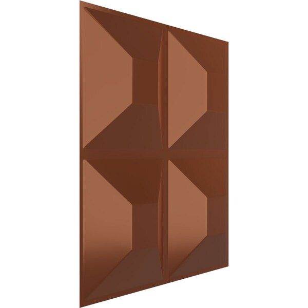 Ekena Millwork 11 7/8in. W x 11 7/8in. H Swindon EnduraWall Decorative 3D Wall Panel, Total 11.76 Sq. Ft., 12PK - WP12X12SWBCO-CASE-12