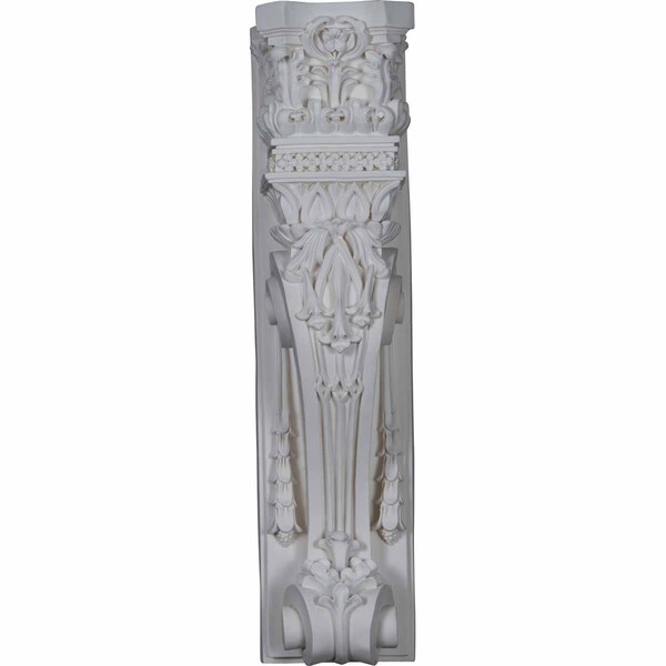Ekena Millwork 6 1/2"W x 8 1/8"D x 27 3/8"H Marseille Surround - SUR27X06X08MA