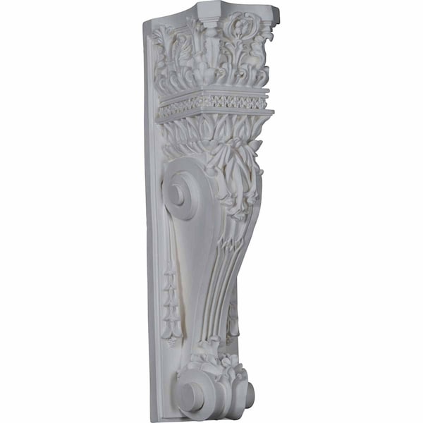 Ekena Millwork 6 1/2"W x 8 1/8"D x 27 3/8"H Marseille Surround - SUR27X06X08MA