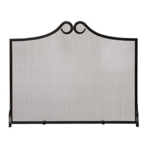 Minuteman Minuteman X800410 Adams Flat Screen Powdercoat Black - X800410
