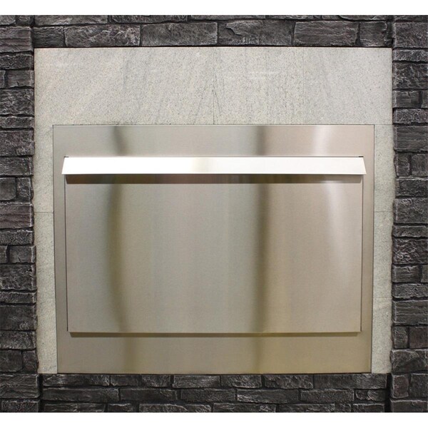 Empire 48 in. Stainless Steel Weather Linear Protector Door - WD48LSS