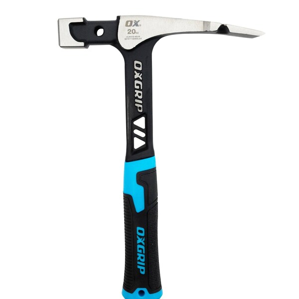 Ox Tools OX Pro Ultrastrike Brick Hammer 20oz - OX-P086920