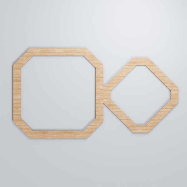 Ekena Millwork Large Lockhart Decorative Fretwork Wood Wall Panels, Alder, 39 7/8"W x 23 3/8"H x 3/8"T - WALW24X24X0375LKHAL