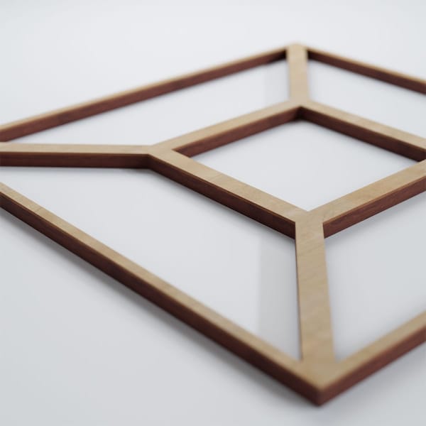 Ekena Millwork Small Marion Decorative Fretwork Wood Wall Panels, Hickory, 11 3/8"W x 11 3/8"H x 3/8"T - WALW12X12X0375MARHI