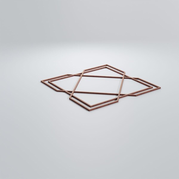 Ekena Millwork Large Kiowa Decorative Fretwork Wood Wall Panels, Wood (Paint Grade), 23 3/8"W x 23 3/8"H x 3/8"T - WALW24X24X0375KWAMF