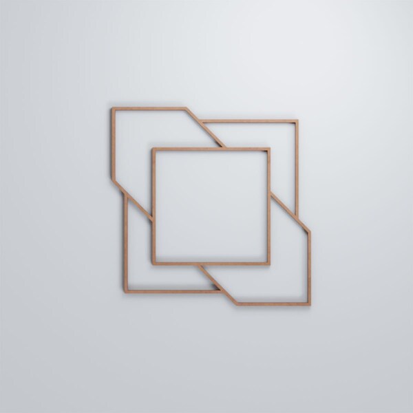 Ekena Millwork Medium Monument Decorative Fretwork Wood Wall Panels, Wood (Paint Grde), 15 3/8"W x 15 3/8"H x 3/8"T - WALW16X16X0375MMTMF