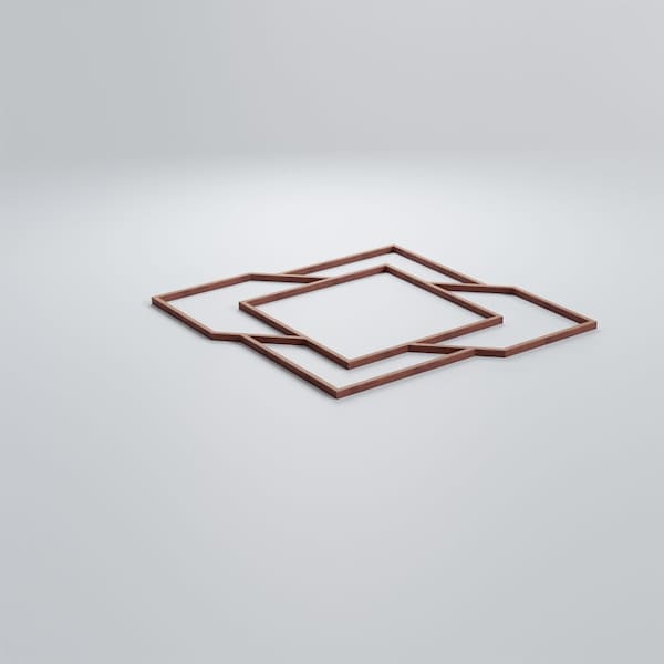 Ekena Millwork Medium Monument Decorative Fretwork Wood Wall Panels, Wood (Paint Grde), 15 3/8"W x 15 3/8"H x 3/8"T - WALW16X16X0375MMTMF