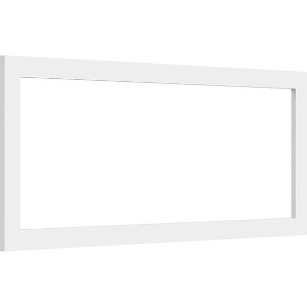 Ekena Millwork Prescott Decorative Wall Panel (Two-Piece), 34"W x 14"H x 3/8"P - WALP34X14X037PRE