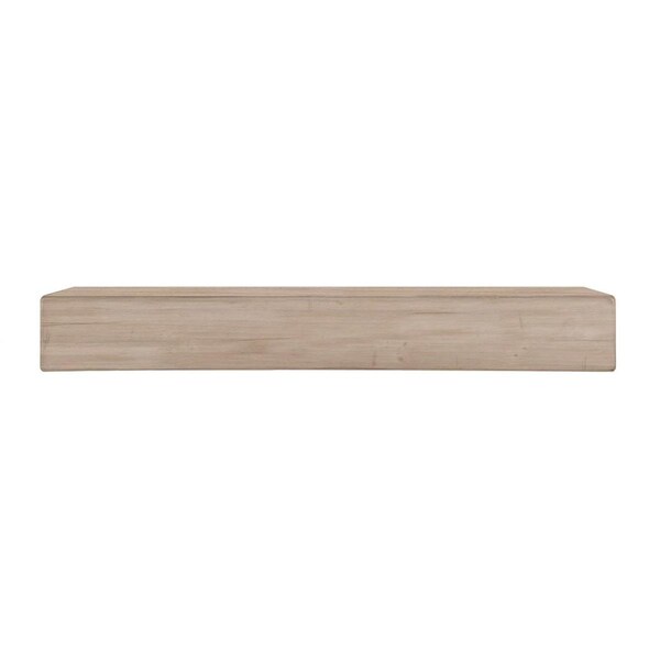 Pearl Mantels 60 In. The Lexington Shelf Or Mantel Shelf Rustic Distressed Unfinished - 496-60