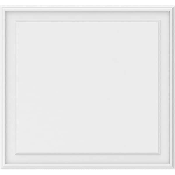 Ekena Millwork Legacy Raised Panel Decorative Wall Panel, 32"W x 30"H x 5/8"P - WALP32X30X062LEG
