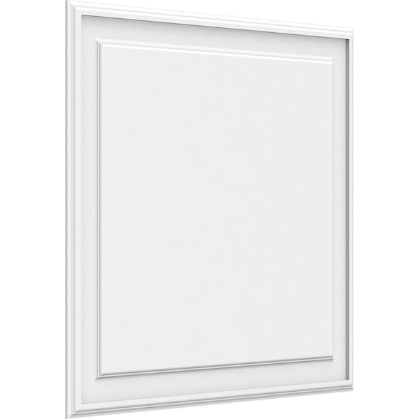 Ekena Millwork Legacy Raised Panel Decorative Wall Panel, 32"W x 30"H x 5/8"P - WALP32X30X062LEG
