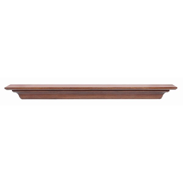 Pearl Mantels 72 In. The Homestead Shelf Or Mantel Shelf Finish, Antique Birch - 418-72-90