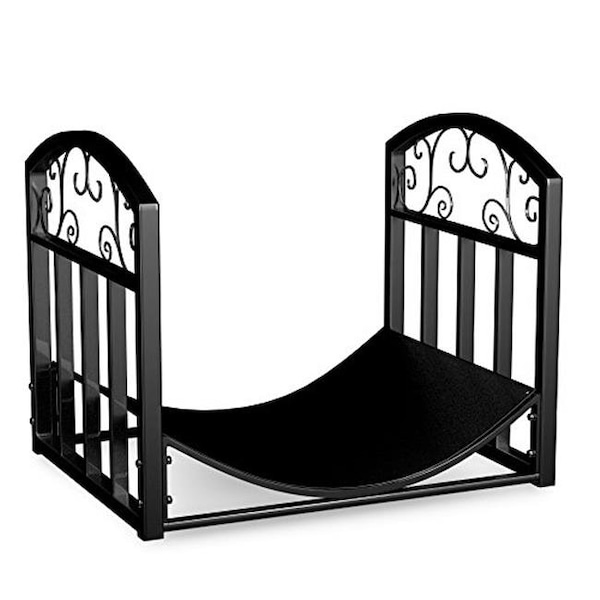 Eveready Eveready HC-4101 Firewood Cut Wood Rack Holder - Black - HC-4101