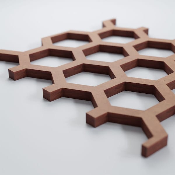Ekena Millwork Extra Small Westmore Decorative Fretwork Wood Wall Panels, Wood, 4 7/8"W x 7 3/8"H x 3/8"T - WALW08X08X0375WSTMF