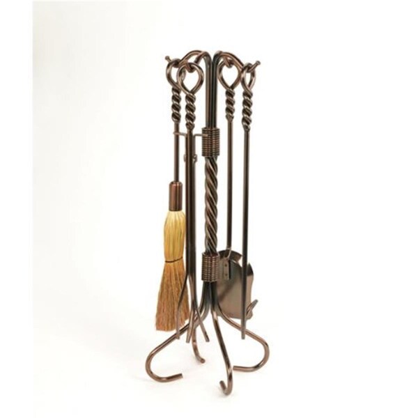 Minuteman 30 in. Twisted Rope Design Tool Set, Oil-Rubbed Bronze - Piece of 5 - 3576972