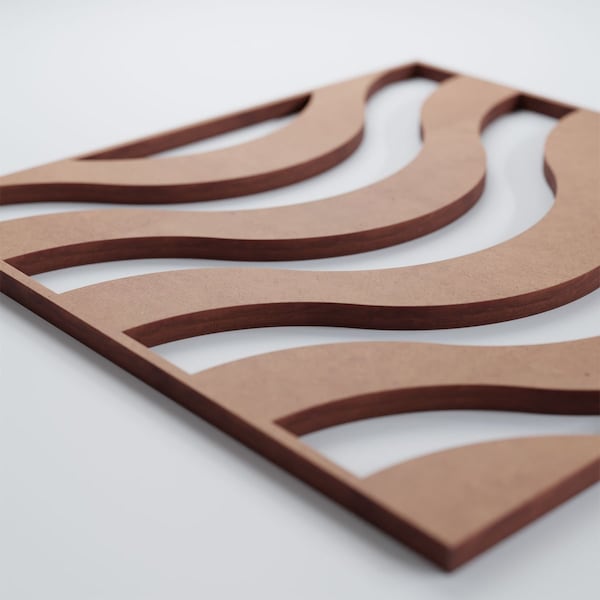Ekena Millwork Small Parker Decorative Fretwork Wood Wall Panels, Wood (Paint Grade), 11 3/8"W x 11 3/8"H x 3/8"T - WALW12X12X0375PKRMF