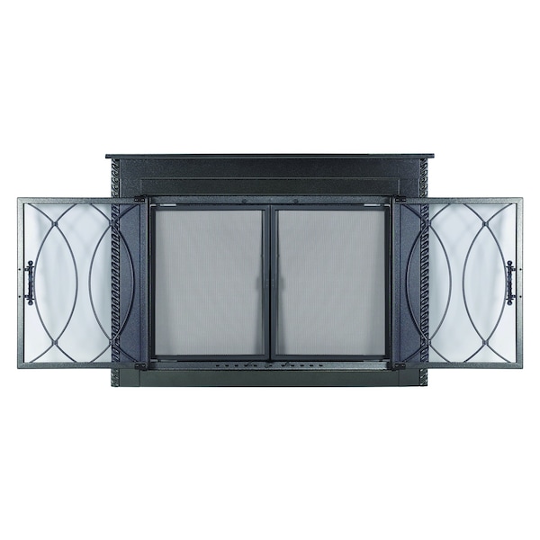 Fireplace Glass Doors Amhearst Sm Glass Door - AM-2100