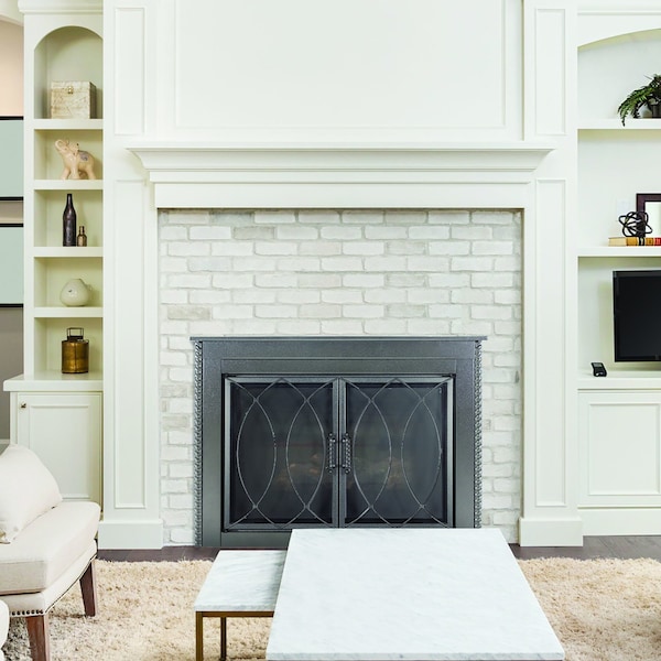 Fireplace Glass Doors Amhearst Sm Glass Door - AM-2100