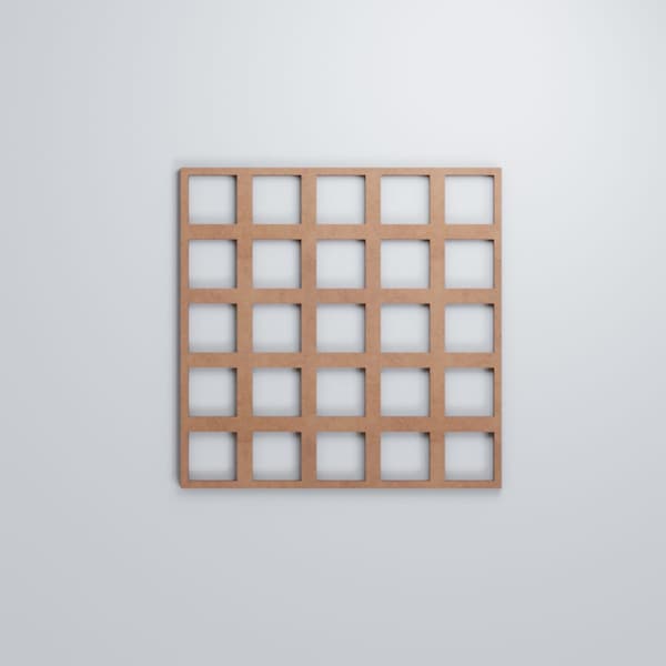 Ekena Millwork Medium Manchester Decorative Fretwork Wood Wall Panels, Wood, 15 3/8"W x 15 3/8"H x 3/8"T - WALW16X16X0375MNCMF