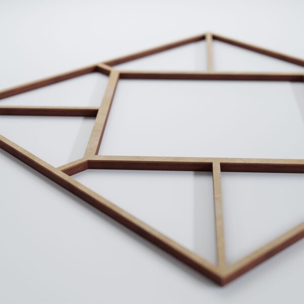 Ekena Millwork Medium Hudson Decorative Fretwork Wood Wall Panels, Birch, 15 3/8"W x 15 3/8"H x 3/8"T - WALW16X16X0375HSNBI