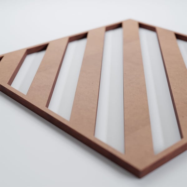 Ekena Millwork Small Rothwell Decorative Fretwork Wood Wall Panels, Wood (Paint Grade), 11 3/8"W x 11 3/8"H x 3/8"T - WALW12X12X0375RTWMF