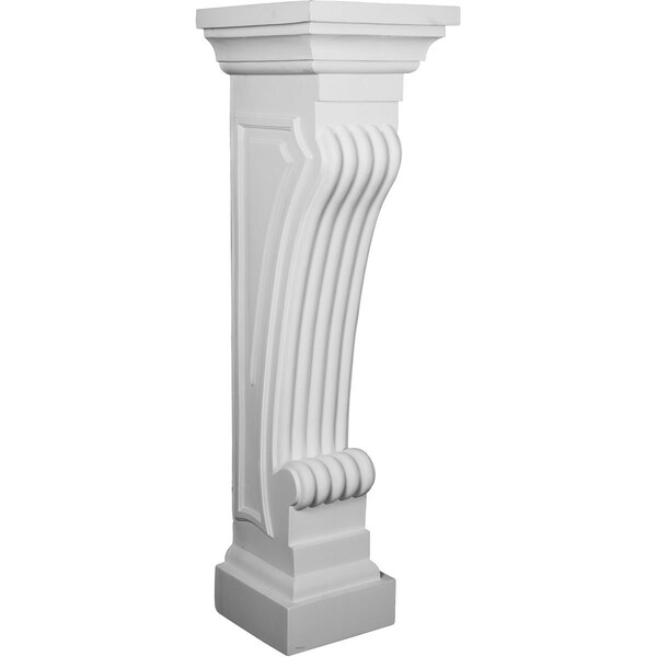 Ekena Millwork 11 7/8"W x 12 3/4"D x 41 3/4"H Queenstown Surround - SUR42X12X13QU