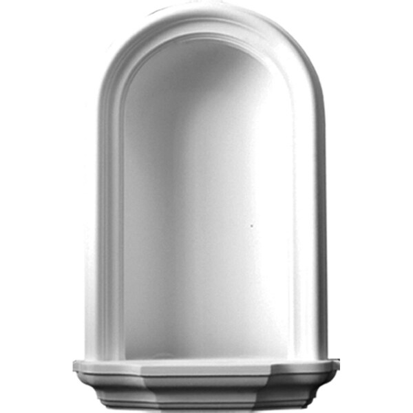 Ekena Millwork 16 5/8"W x 27 1/2"H x 7 3/8"D Traditional Wall Niche (RO: 12 1/2"W x 23 1/2"H x 3 7/8"D) - NCH16X27TR