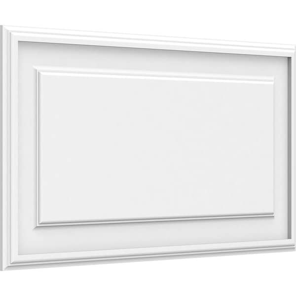 Ekena Millwork Legacy Raised Panel Decorative Wall Panel, 30"W x 16"H x 5/8"P - WALP30X16X062LEG