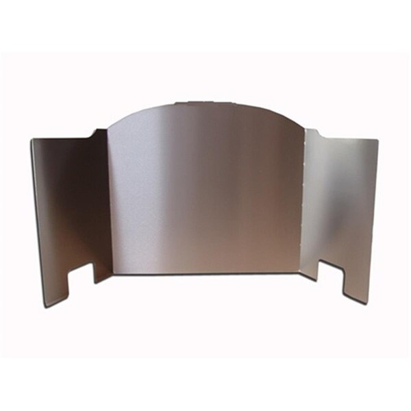 Cunningham Gas Products Real Fyre  30 in. Traditional Fireback - Satin Stainless - FBS30