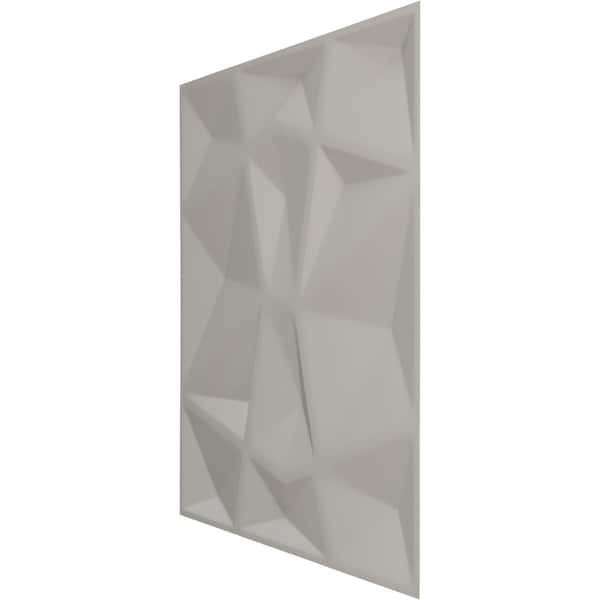 Ekena Millwork 19 5/8in. W x 19 5/8in. H Niobe EnduraWall Decorative 3D Wall Panel Covers 2.67 Sq. Ft. - WP20X20NIGBW