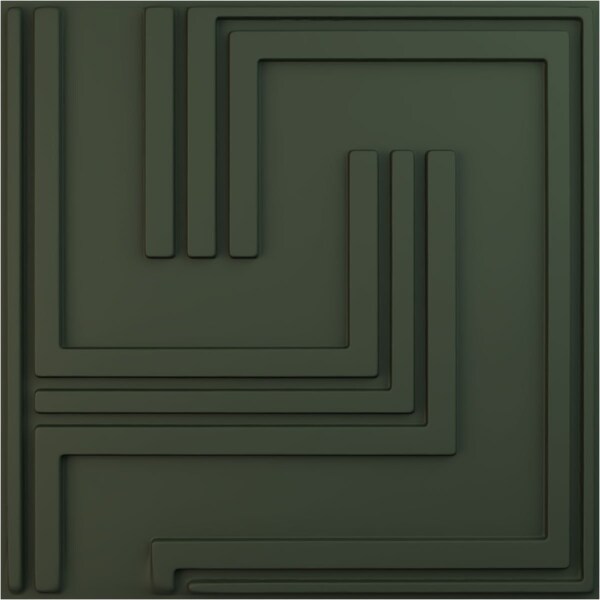 Ekena Millwork 19 5/8in. W x 19 5/8in. H Geometric EnduraWall Decorative 3D Wall Panel Covers 2.67 Sq. Ft. - WP20X20GMGHC
