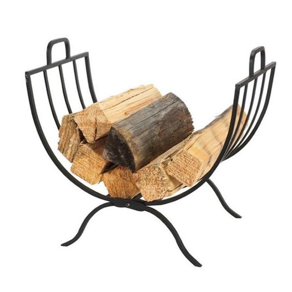 Dare2Decor 15221 Wrought Iron Fireplace Log Bin - DA156634