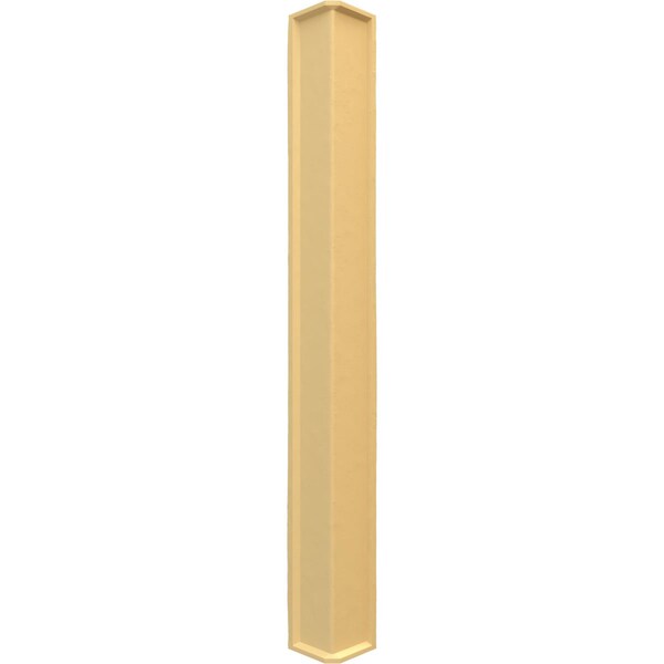 Ekena Millwork Universal Inside Corner for StoneWall Faux Stone Siding Panels - PNUIC03X48YT