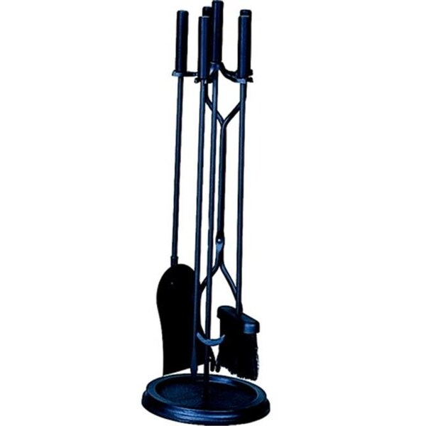 Uniflame Uniflame F-1070 5 PC BLACK FIRESET - F-1070
