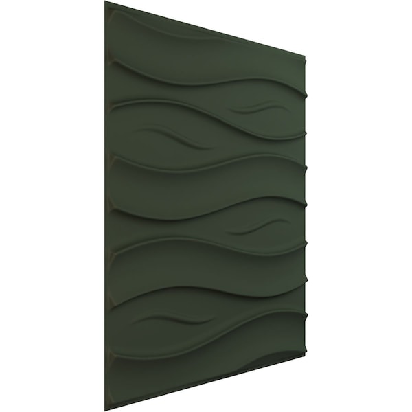 Ekena Millwork 19 5/8in. W x 19 5/8in. H Swell EnduraWall Decorative 3D Wall Panel, Total 32.04 Sq. Ft., 12PK - WP20X20SSGHC-CASE-12