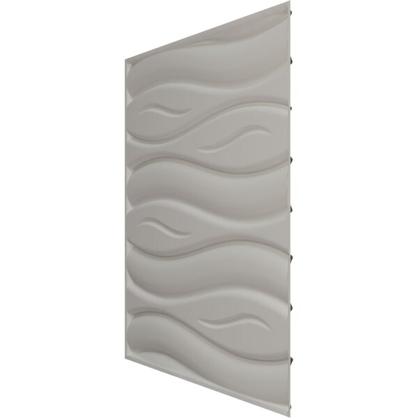 Ekena Millwork 19 5/8in. W x 19 5/8in. H Swell EnduraWall Decorative 3D Wall Panel, Total 32.04 Sq. Ft., 12PK - WP20X20SSGHC-CASE-12