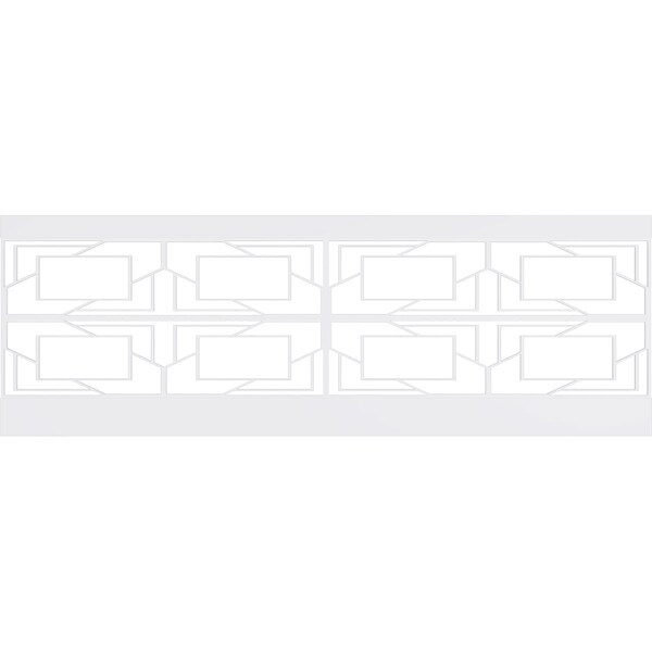 Ekena Millwork 32"H x 94 1/2"W Monument PVC Wainscot Paneling Kit - WPK32X94MMT