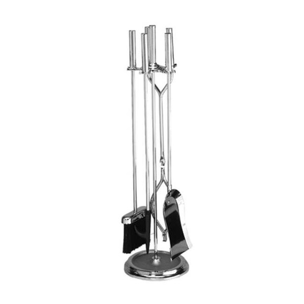 Minuteman Minuteman X830845 Achla Designs Fire Tool Fireplace - Chrome Plated - X830845