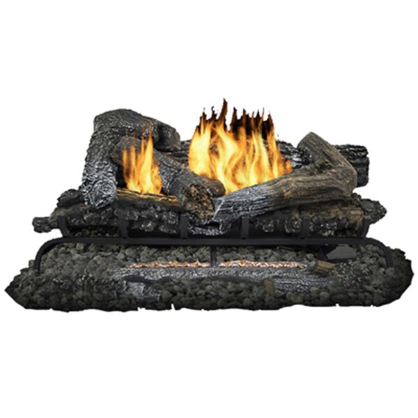 World Marketing GLD2465R 24 in Vent Free Fireplace Log Set - 195322