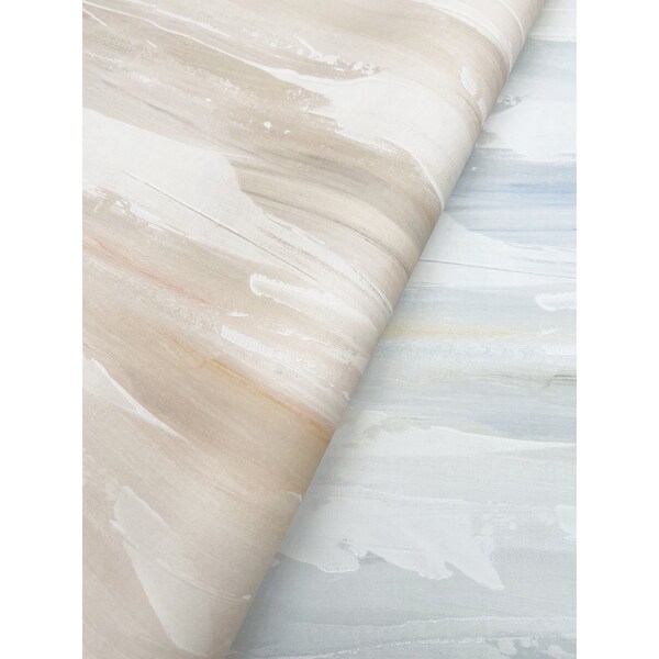York Wallcoverings On The Horizon Blue and Yellow Wallpaper - AG2010