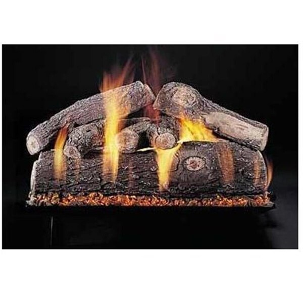 H2H S186 18 In. Frosted Oak Gas Log Set - H21588618
