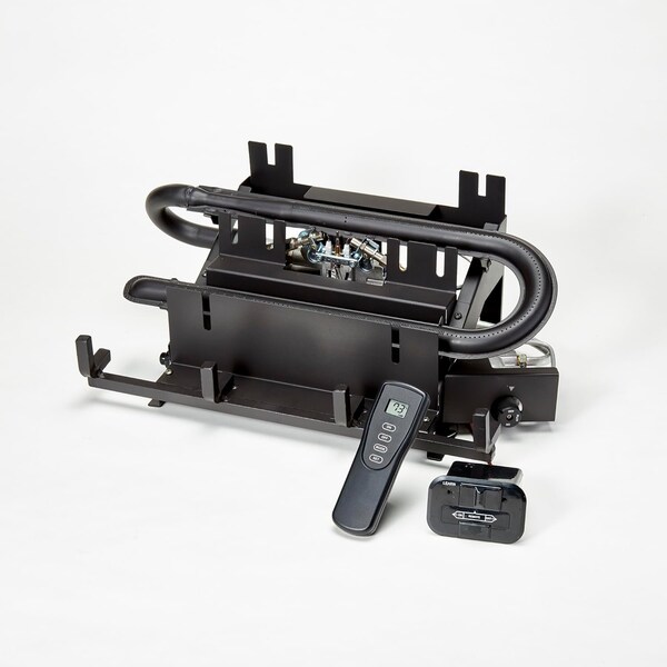 Bluegrass Living Vent Free Dual Fuel Gas Log Set, 18 in Drift Wood, 30,000 BTU, Remote Control - B18DR-UL2