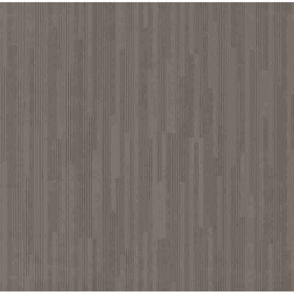 York Wallcoverings Vertical Plumb Charcoal Metallic Wallpaper - NV5500