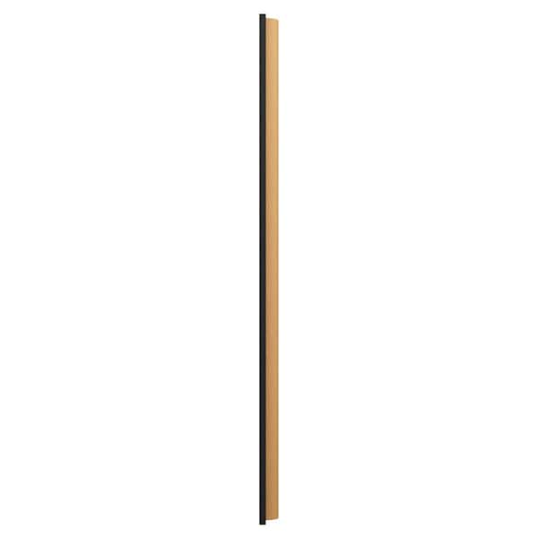 Ekena Millwork AcoustixPro Noise Cancelling Half Round Small Slat Wall Panel - SWA0625X0500HRHM