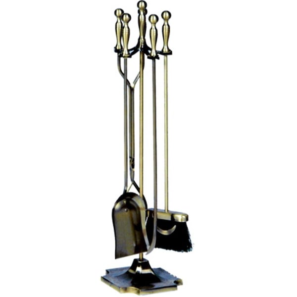 Blueprints 5 PC. ANTIQUE BRASS FIRESET F-4192 - BL1636283