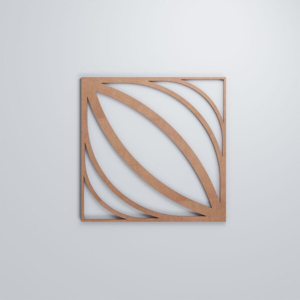 Ekena Millwork Medium Otis Decorative Fretwork Wood Wall Panels, Wood (Paint Grade), 15 3/8"W x 15 3/8"H x 3/8"T - WALW16X16X0375OTSMF