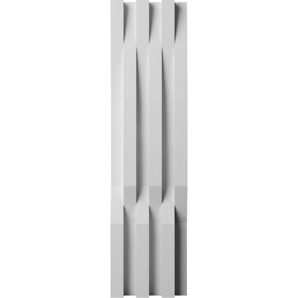 Ekena Millwork 6inW x 24inH x 1inT  EdgeCraft Mississippi Style Seamless Wall Tile, 12PK - WPPVC06X24EMI12