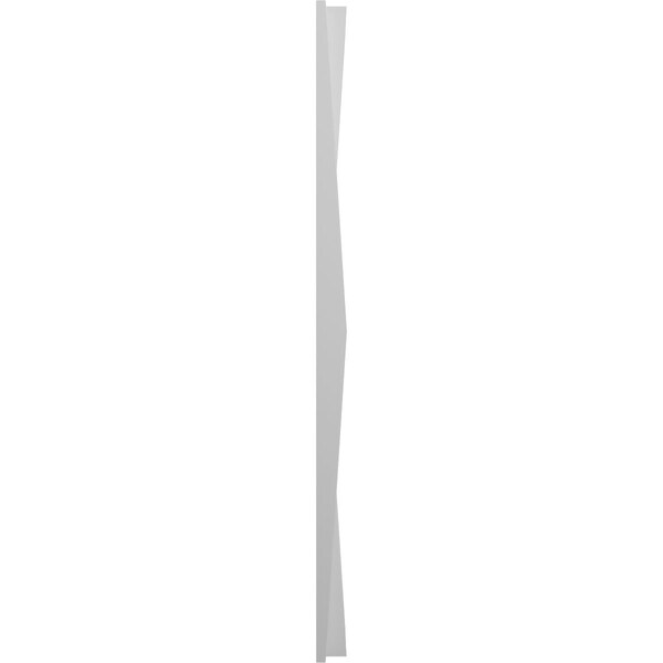 Ekena Millwork 6inW x 24inH x 1inT  EdgeCraft Tigris Style Seamless Wall Tile, 12PK - WPPVC06X24ETI12