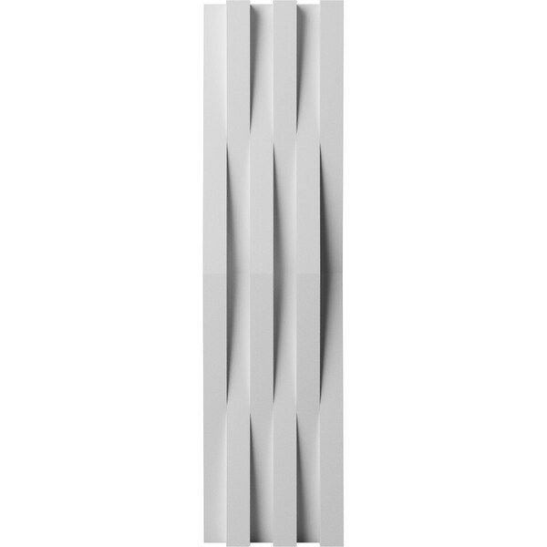 Ekena Millwork 6inW x 24inH x 1inT  EdgeCraft Tigris Style Seamless Wall Tile, 12PK - WPPVC06X24ETI12