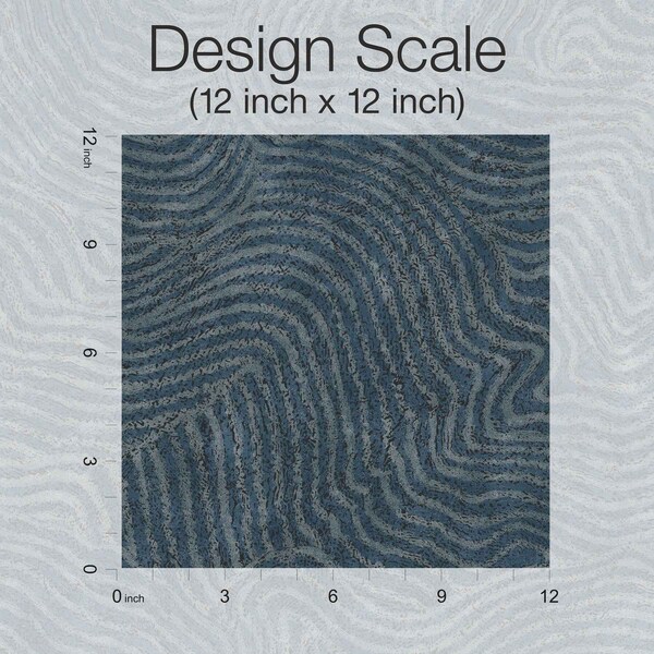 York Wallcoverings Modern Wood Indigo Wallpaper - OI0714